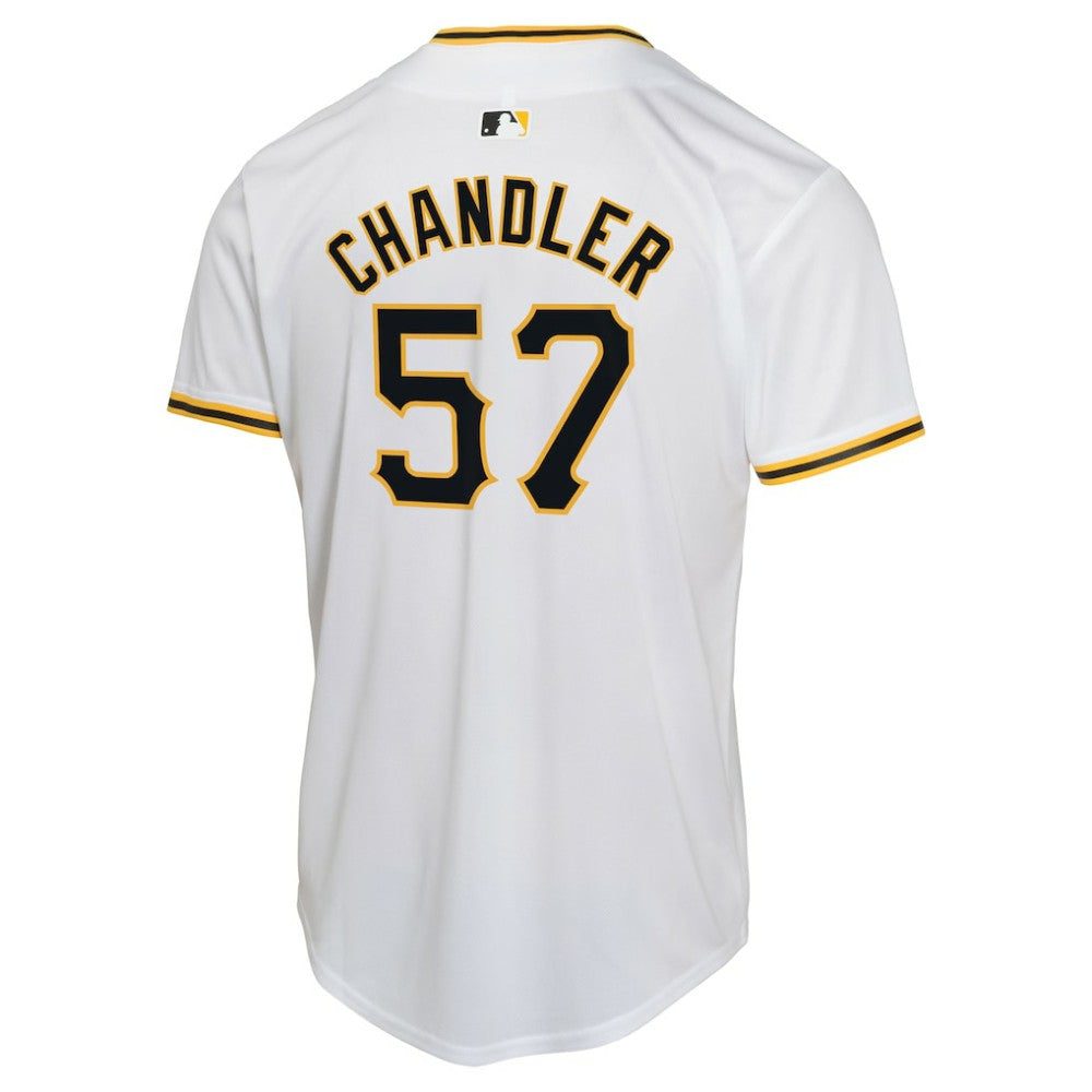 Bubba Chandler Pittsburgh Pirates Youth Home Player Game Jersey White