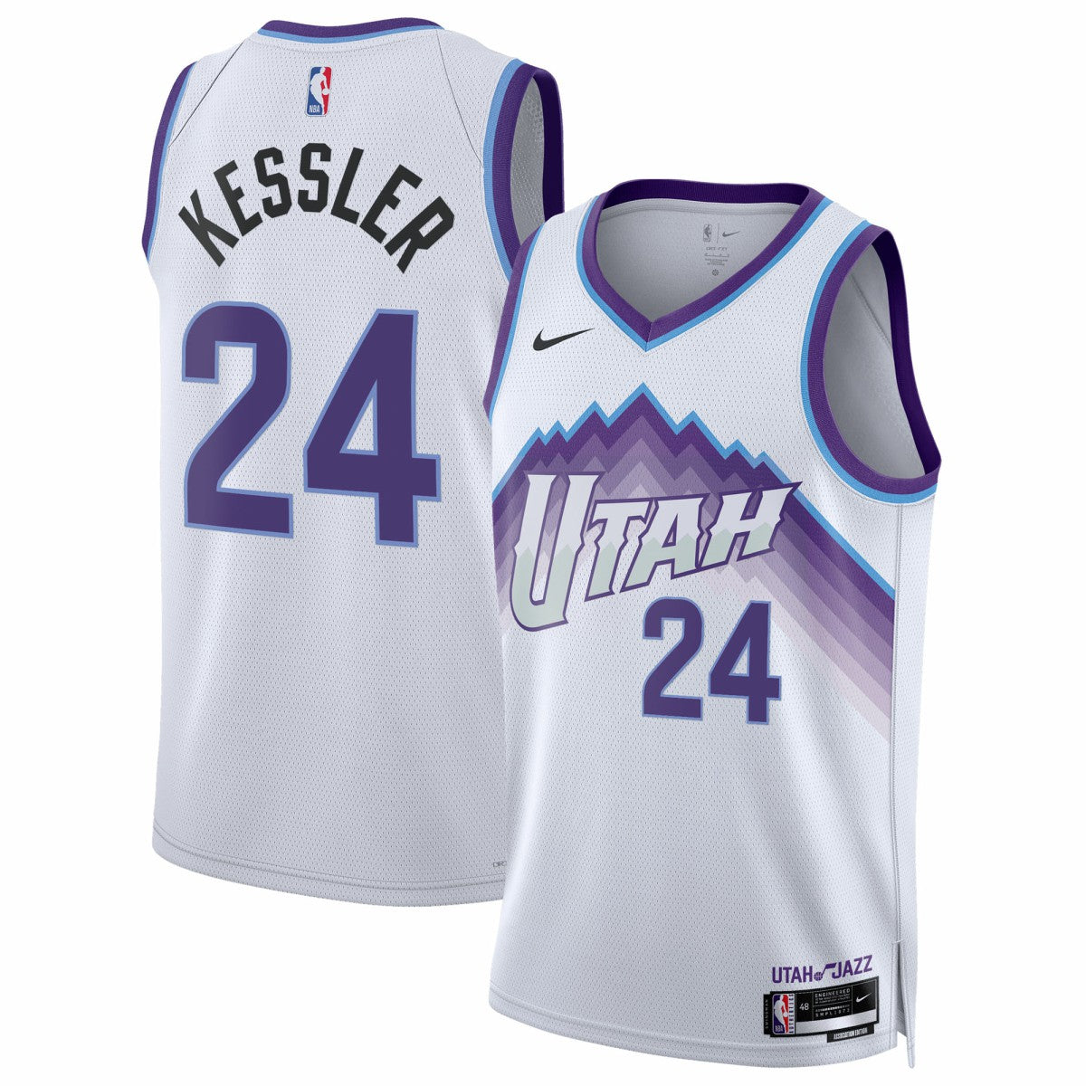 Walker Kessler Utah Jazz Unisex Swingman Jersey - Association Edition - White shop