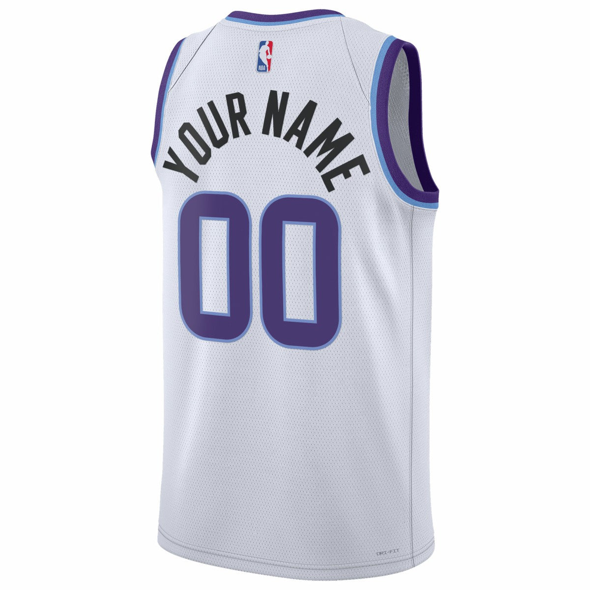 Utah Jazz Unisex Swingman Custom Jersey - Association Edition - White cheap