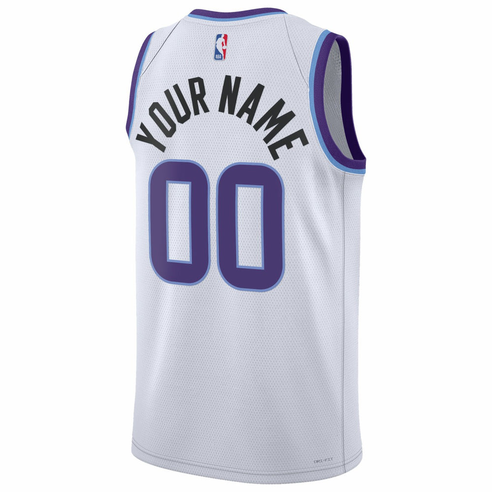 Utah Jazz Unisex Swingman Custom Jersey - Association Edition - White cheap