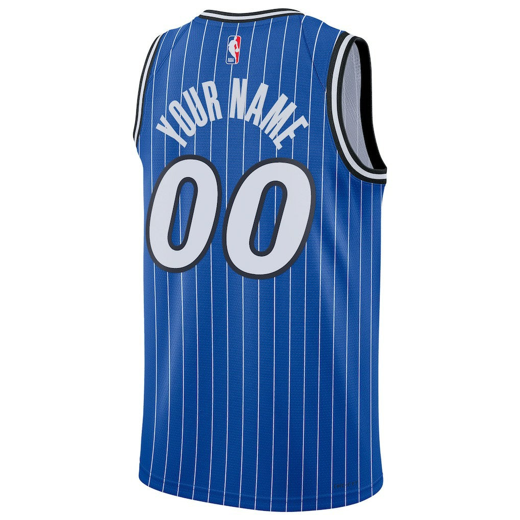 Orlando Magic Unisex Swingman Custom Jersey - Icon Edition - Blue cheap