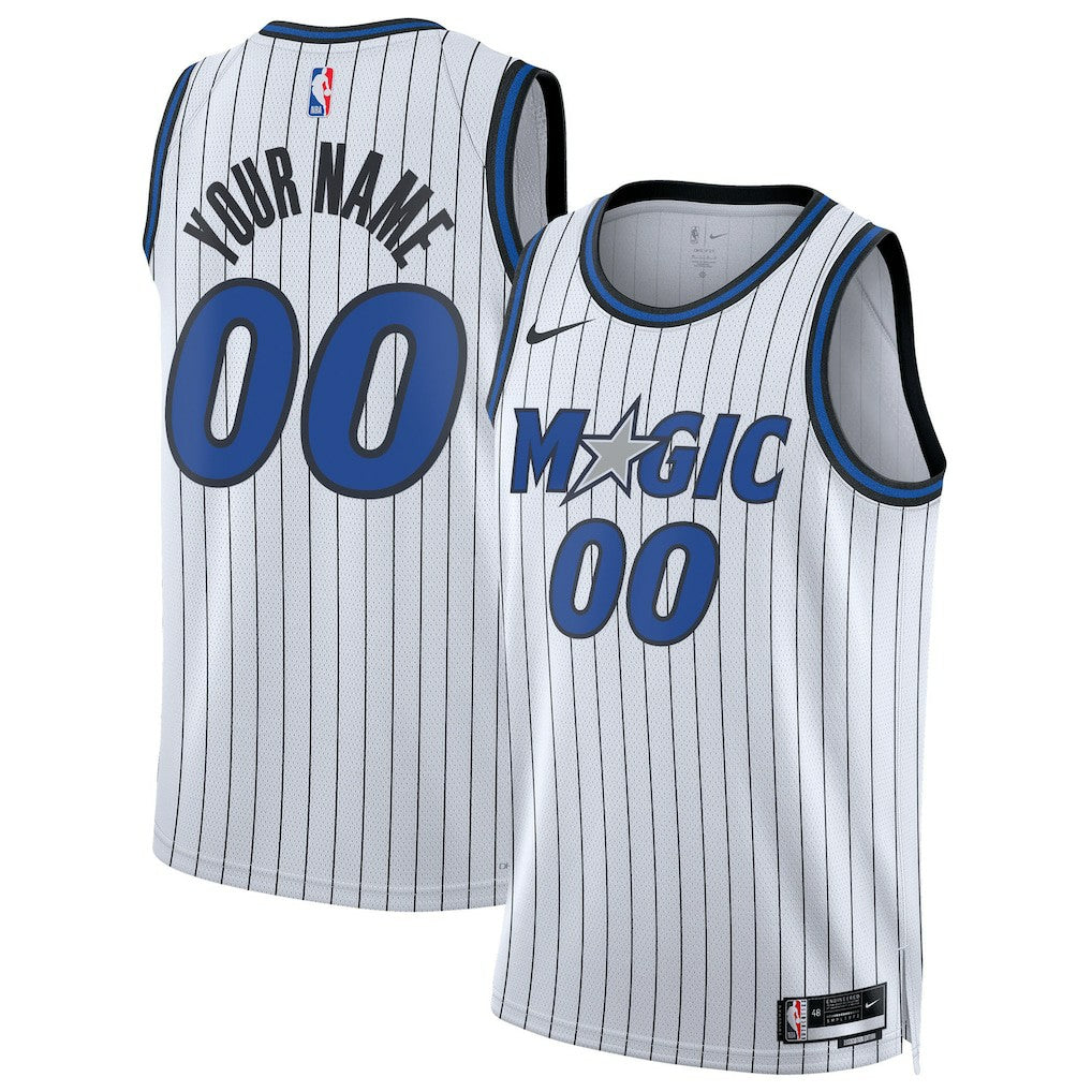 Orlando Magic Unisex Swingman Custom Jersey - Association Edition - White outlet