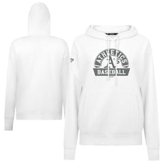 Athletics Levelwear Women's Adorn Banner Arch Hoodie White