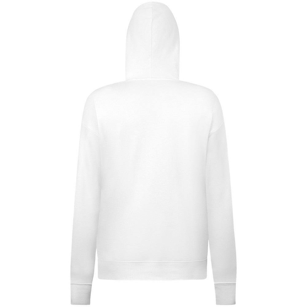 Cleveland Guardians Levelwear Women's Adorn Banner Arch Hoodie White