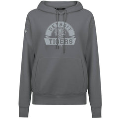 Detroit Tigers Levelwear Women's Adorn Banner Arch Hoodie Stone