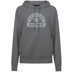 Houston Astros Levelwear Women's Adorn Banner Arch Hoodie Stone
