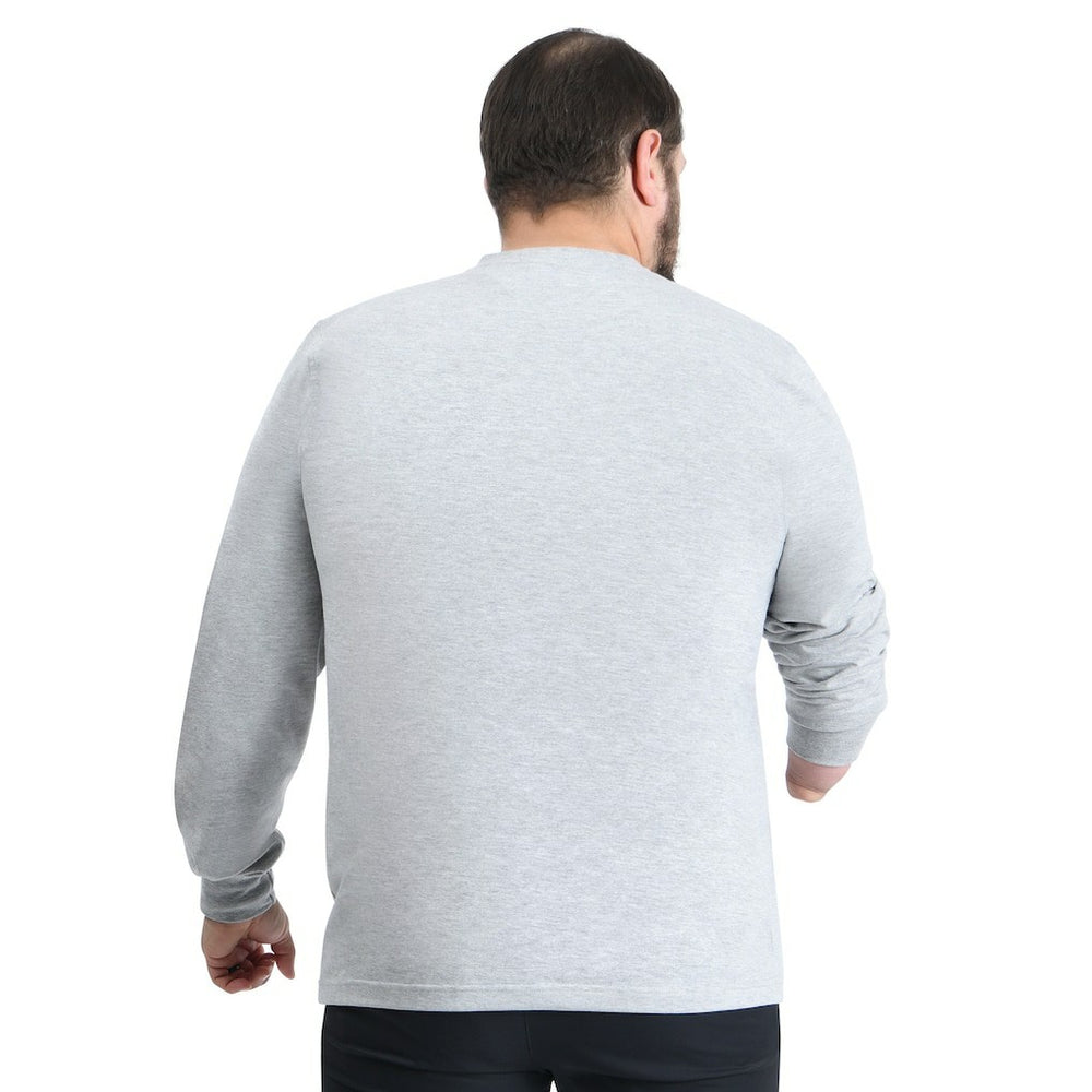Brooklyn Nets G-III Sports by Carl Banks Adaptive Printed Mesh Effect Long Sleeve T-Shirt - Gray sale