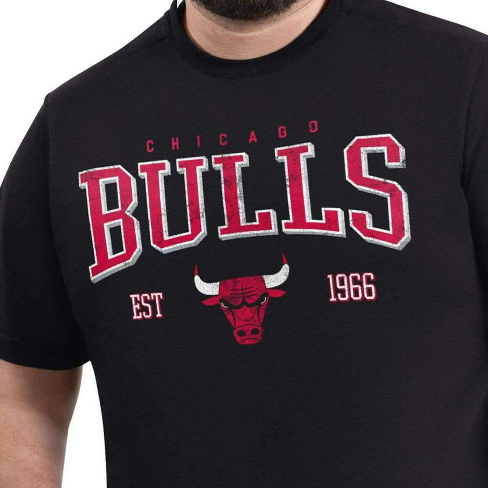 Chicago Bulls G-III Sports by Carl Banks Adaptive Classic Team Spirit Short Sleeve T-Shirt sale - Black cheap