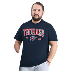 Oklahoma City Thunder G-III Sports by Carl Banks Adaptive Classic Team Spirit Short Sleeve T-Shirt - Navy for sale