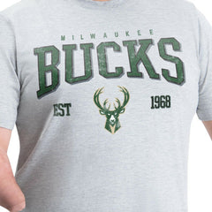 Milwaukee Bucks G-III Sports by Carl Banks Adaptive Classic Team Spirit Short Sleeve T-Shirt - Gray outlet