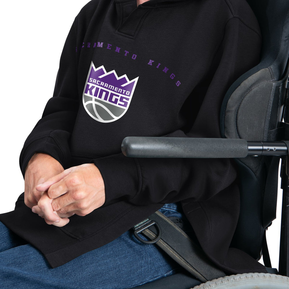 Sacramento Kings G-III Sports by Carl Banks Adaptive Team Arc Fleece Hoodie - Black sale