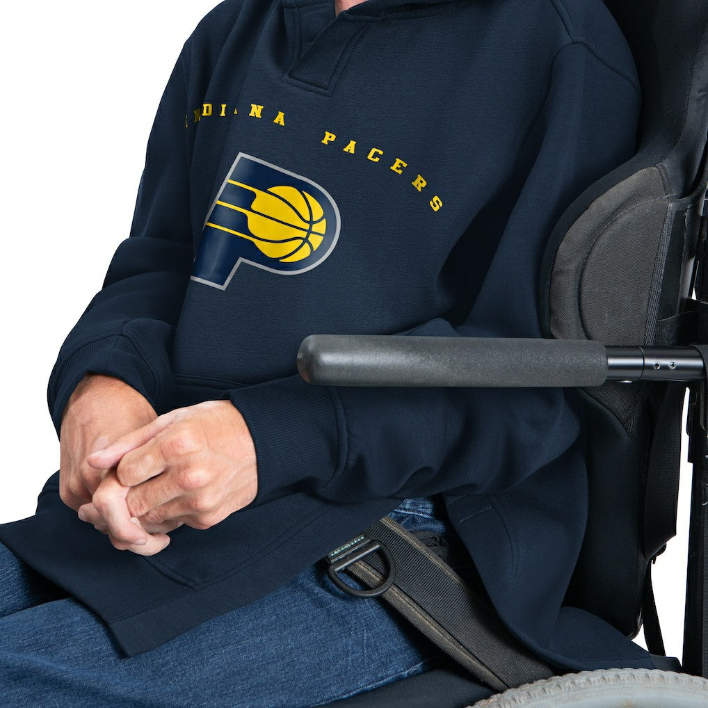 Indiana Pacers G-III Sports by Carl Banks Adaptive Team Arc Fleece Hoodie - Navy online