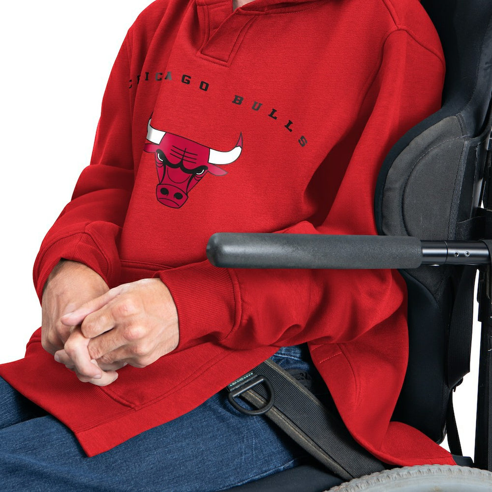 Chicago Bulls G-III Sports by Carl Banks Adaptive Team Arc Fleece Hoodie sale - Red online