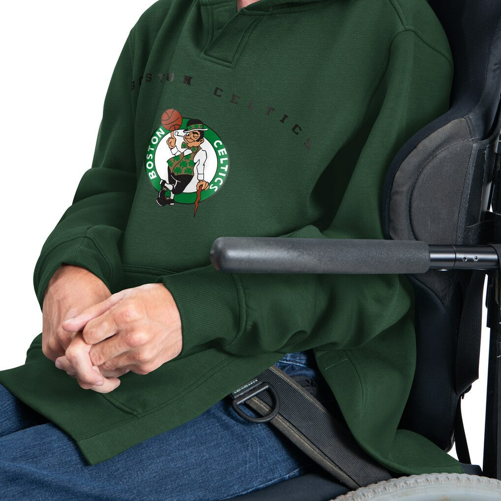 Boston Celtics G-III Sports by Carl Banks Adaptive Team Arc Fleece Hoodie - Green cheap