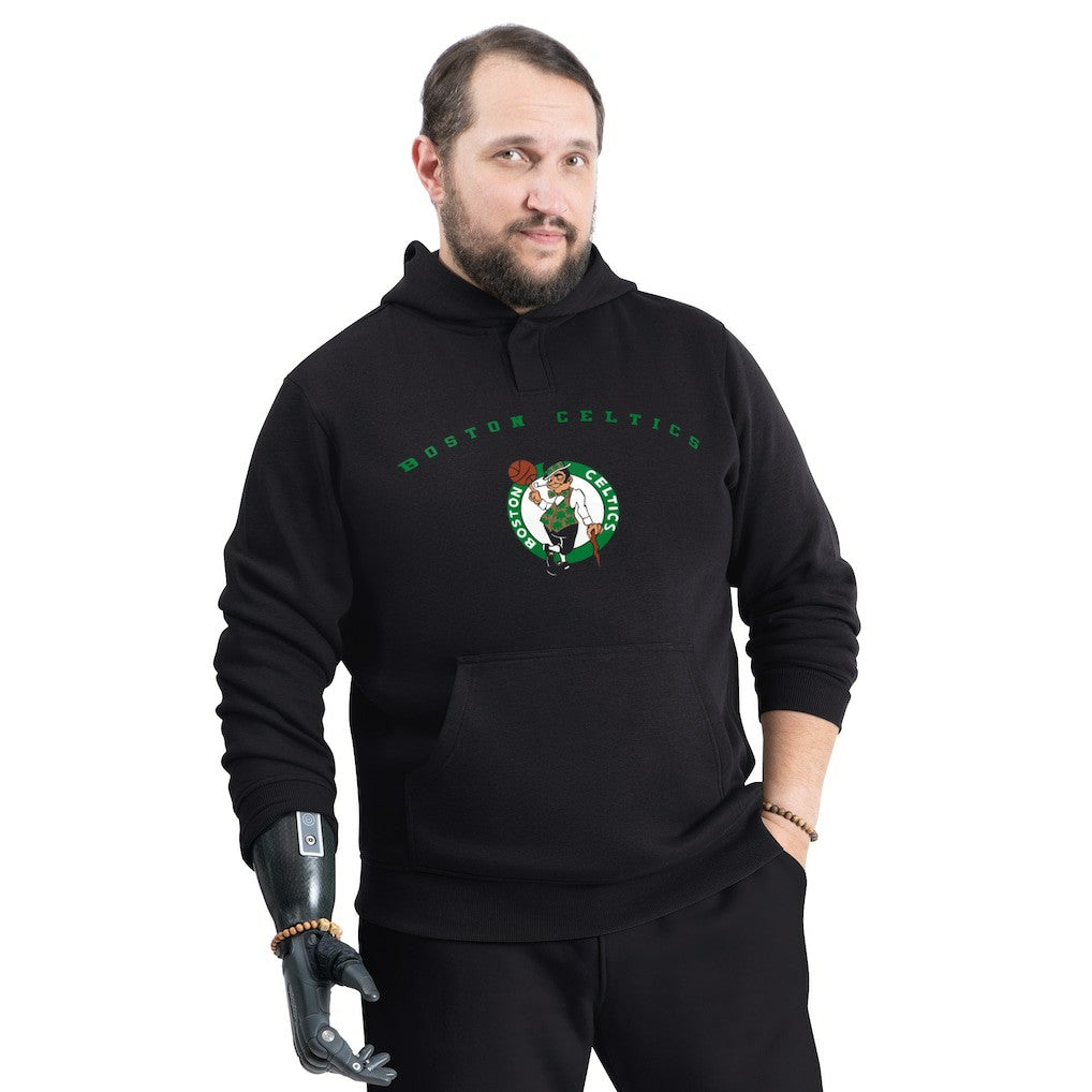 Boston Celtics G-III Sports by Carl Banks Adaptive Team Arc Fleece Hoodie - Black for sale