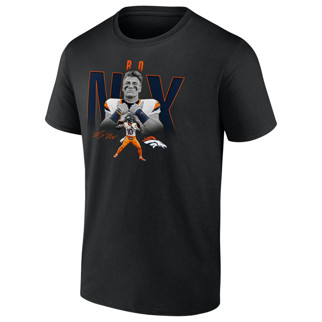 Bo Nix Denver Broncos Humble Shadow Player Graphic T-Shirt - Black outlet
