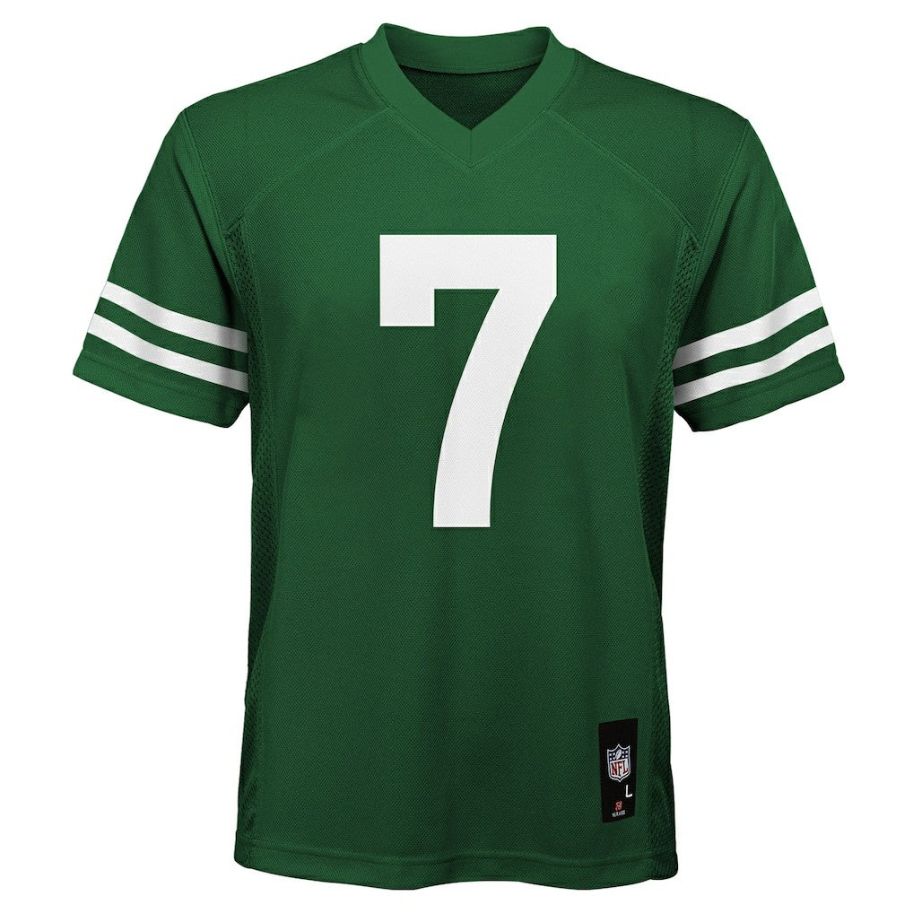 Justin Fields New York Jets Youth Replica Player Jersey - Legacy Green on sale