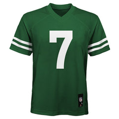Justin Fields New York Jets Youth Replica Player Jersey - Legacy Green on sale