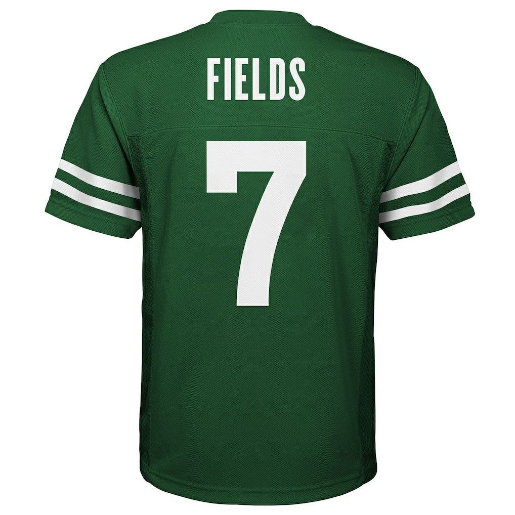 Justin Fields New York Jets Youth Replica Player Jersey - Legacy Green on sale