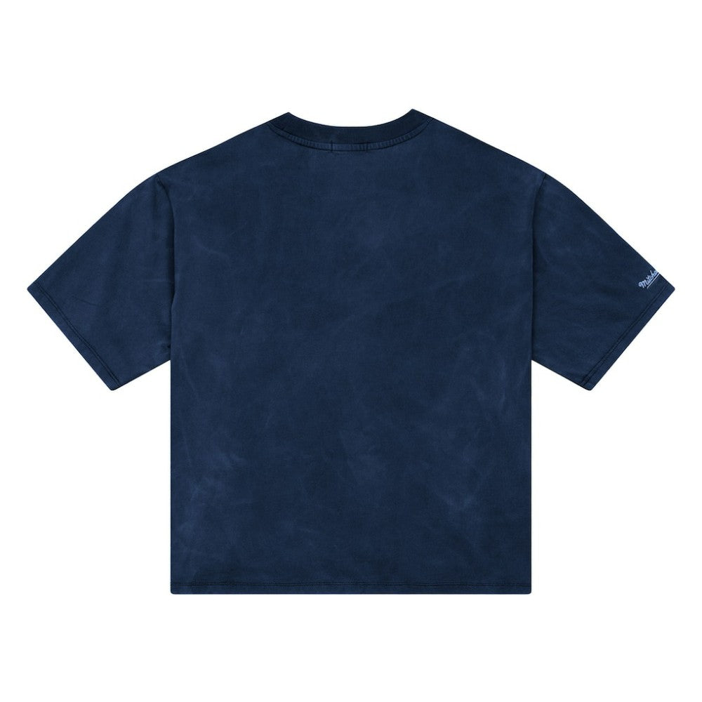 Los Angeles Dodgers Women's Cooperstown Cropped Boxy T-Shirt Blue