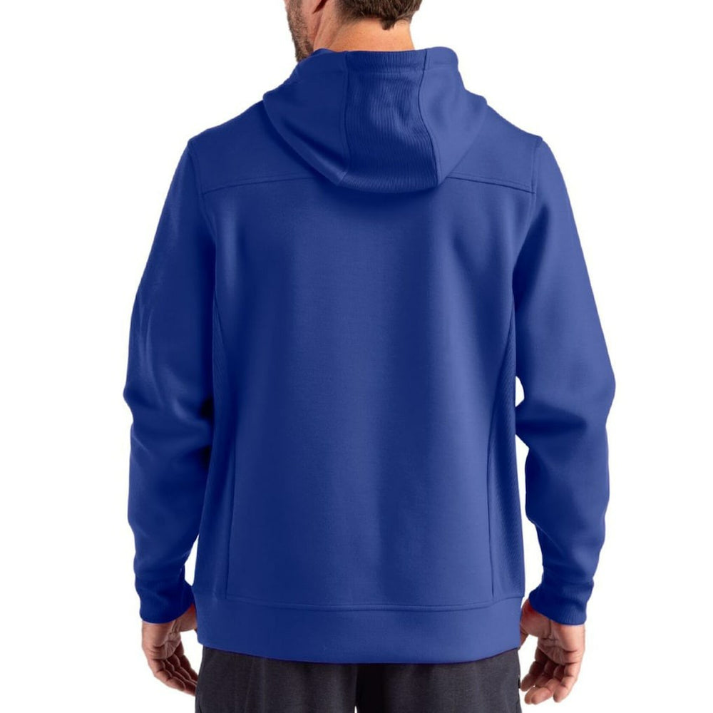 Buffalo Bills Cutter & Buck Roam Eco Half-Zip Recycled Pullover Hoodie - Royal sale