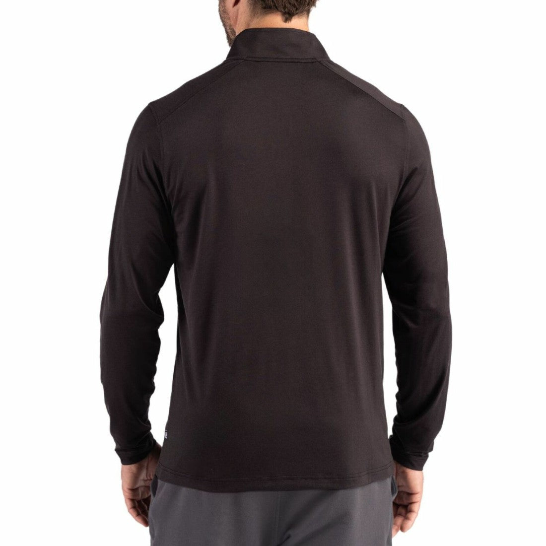 Detroit Lions Cutter & Buck Coastline Epic Comfort Recycled Quarter-Zip Pullover - Black discount