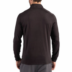 Detroit Lions Cutter & Buck Coastline Epic Comfort Recycled Quarter-Zip Pullover - Black discount