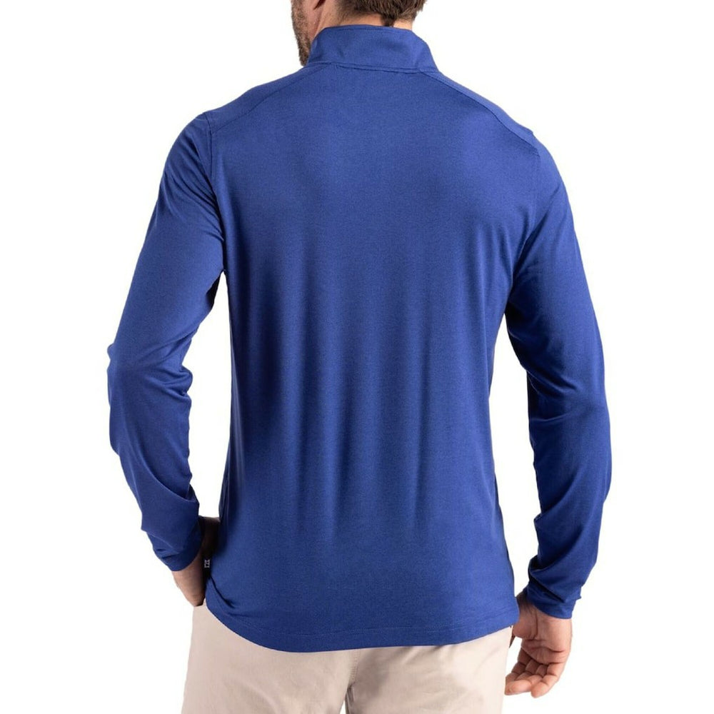 Indianapolis Colts Cutter & Buck Coastline Epic Comfort Recycled Quarter-Zip Pullover - Royal outlet