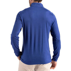 Indianapolis Colts Cutter & Buck Coastline Epic Comfort Recycled Quarter-Zip Pullover - Royal outlet