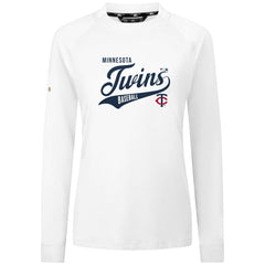 Minnesota Twins Levelwear Women's Slender Glide T-Shirt White