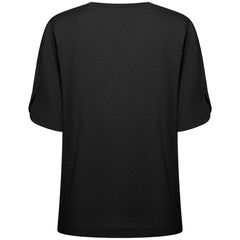 Los Angeles Angels Levelwear Women's Bloom Sizzle T-Shirt Black