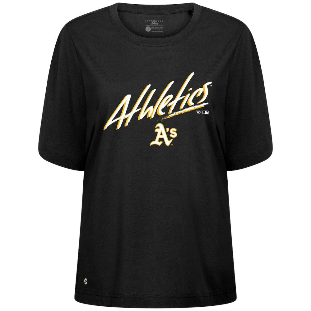 Athletics Levelwear Women's Bloom Sizzle T-Shirt Black