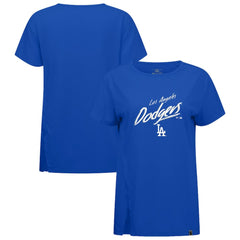 Los Angeles Dodgers Levelwear Women's Influx Sizzle T-Shirt Royal