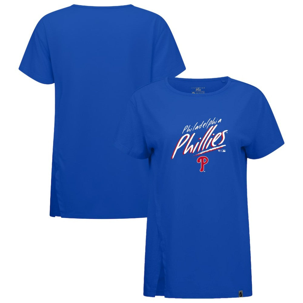 Philadelphia Phillies Levelwear Women's Influx Sizzle T-Shirt Royal
