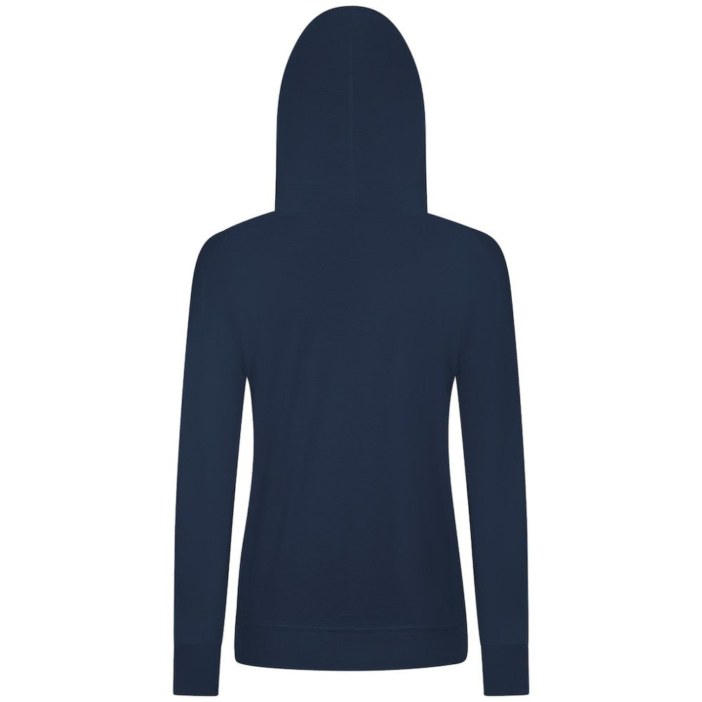 Seattle Mariners Levelwear Women's Relay Banner Arch Long Sleeve T-Shirt Hoodie Navy