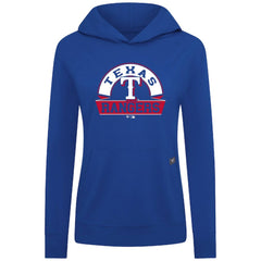 Texas Rangers Levelwear Women's Relay Banner Arch Long Sleeve T-Shirt Hoodie Royal