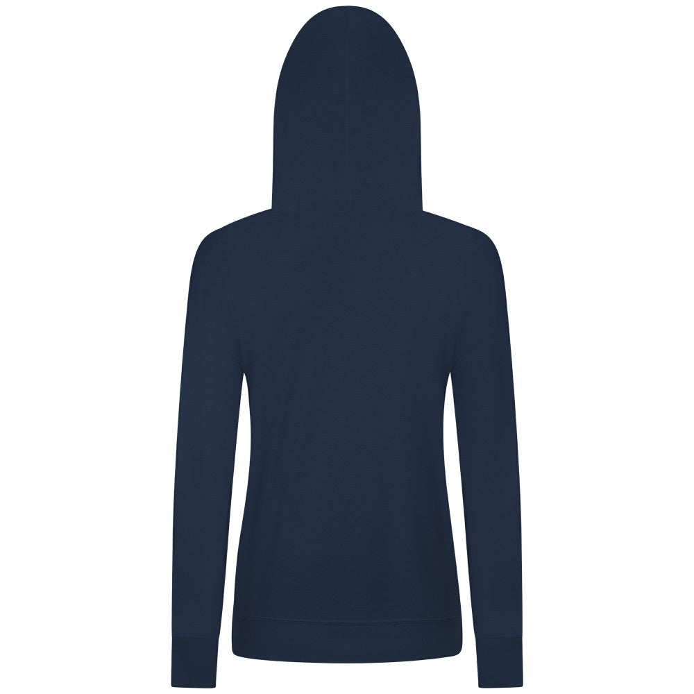 Milwaukee Brewers Levelwear Women's Relay Banner Arch Long Sleeve T-Shirt Hoodie Navy