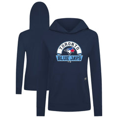 Toronto Blue Jays Levelwear Women's Relay Banner Arch Long Sleeve T-Shirt Hoodie Royal