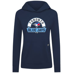 Toronto Blue Jays Levelwear Women's Relay Banner Arch Long Sleeve T-Shirt Hoodie Royal