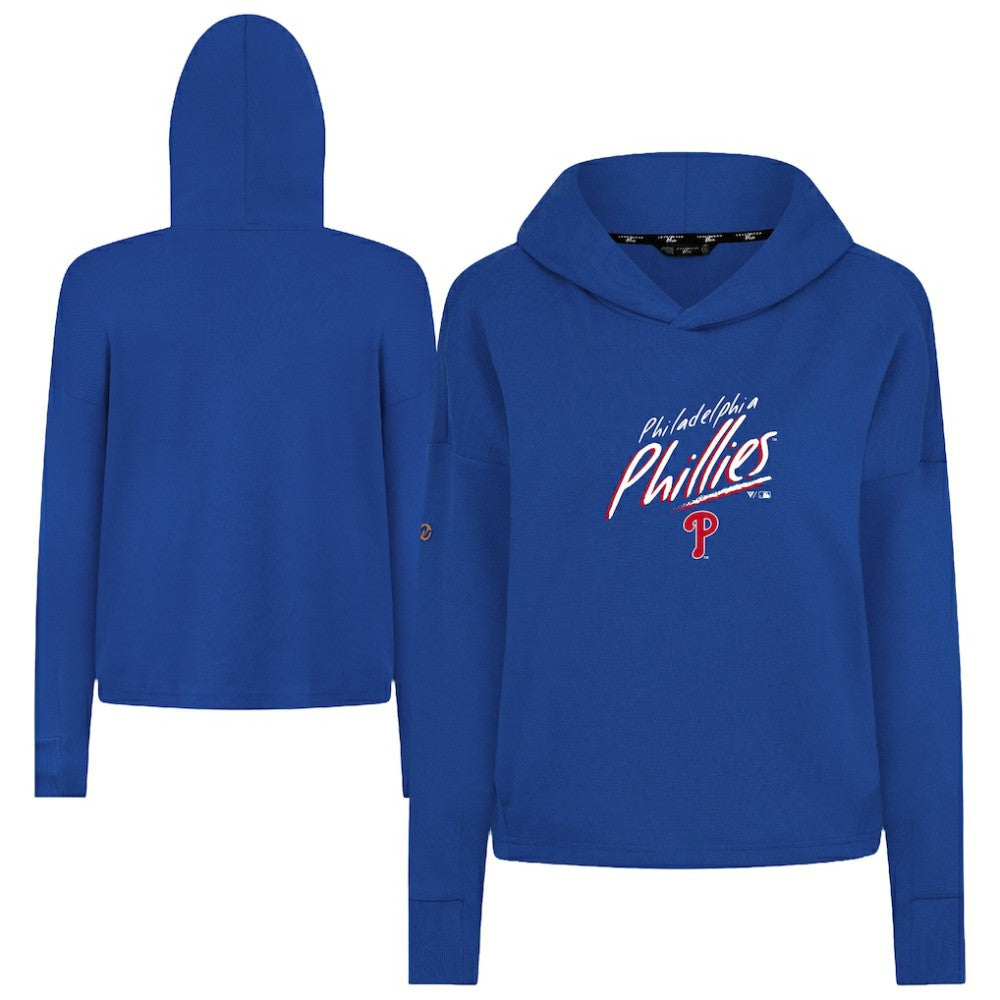 Philadelphia Phillies Levelwear Women's Sweet Sizzle Tri-Blend Hoodie Royal