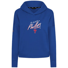 Philadelphia Phillies Levelwear Women's Sweet Sizzle Tri-Blend Hoodie Royal