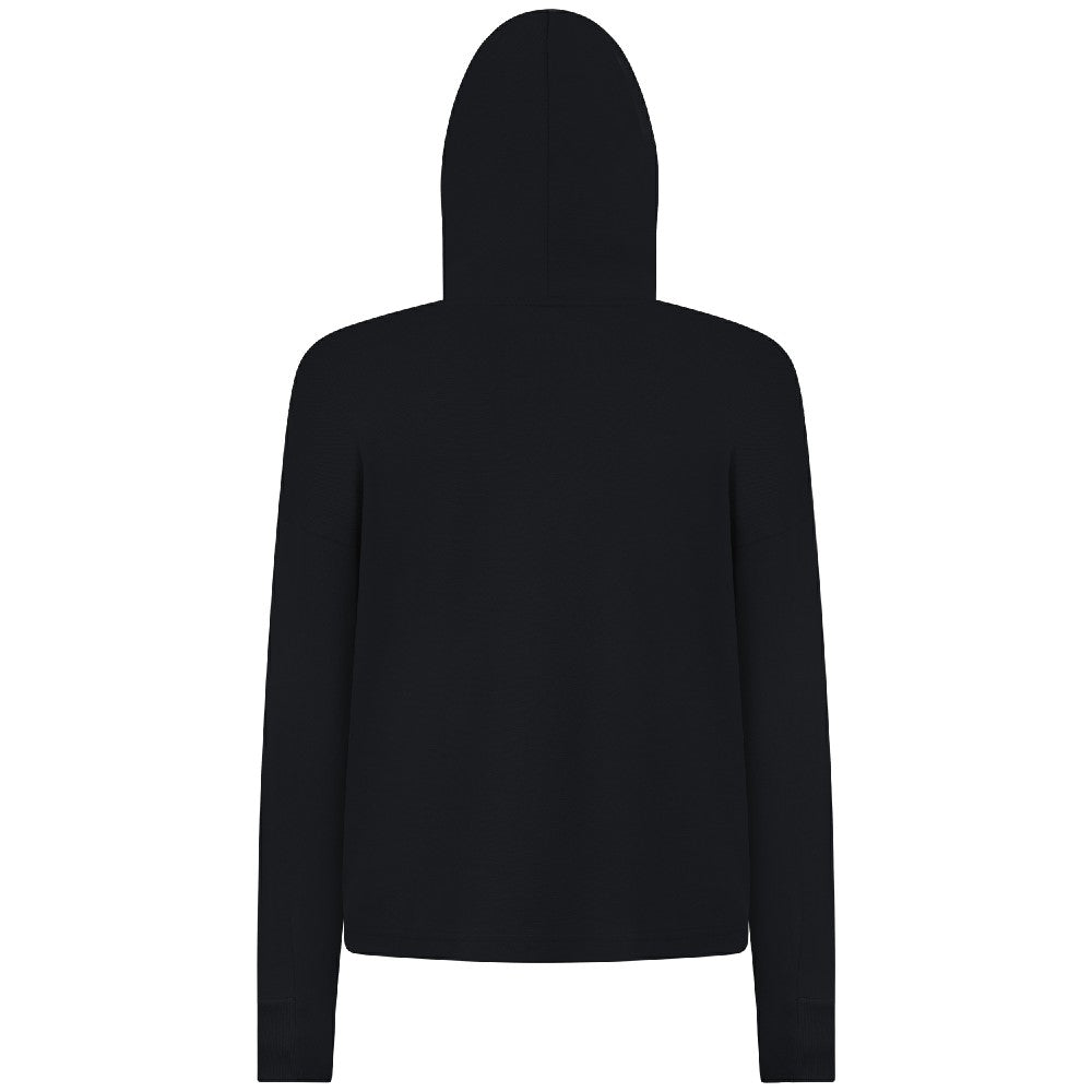 Cincinnati Reds Levelwear Women's Sweet Sizzle Tri-Blend Hoodie Black