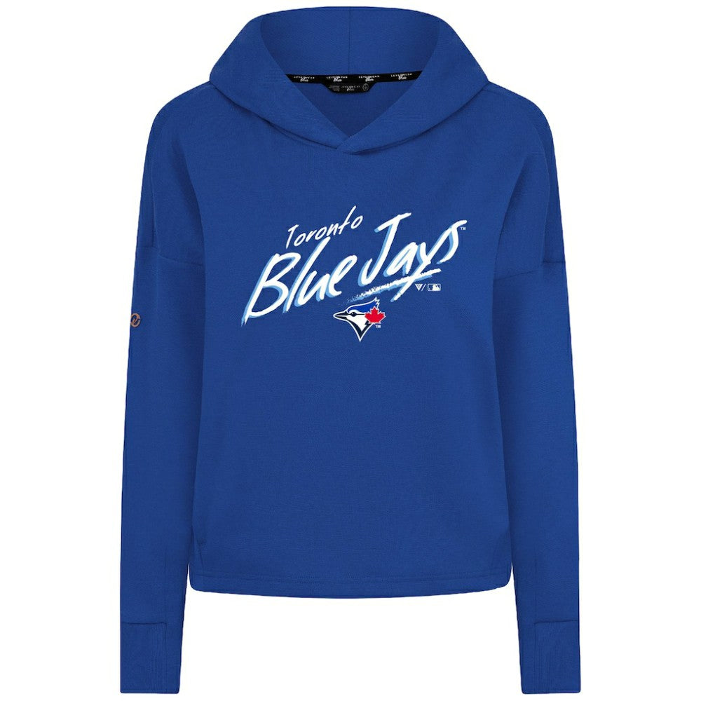Toronto Blue Jays Levelwear Women's Sweet Sizzle Tri-Blend Hoodie Royal