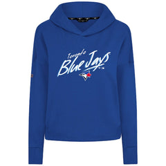 Toronto Blue Jays Levelwear Women's Sweet Sizzle Tri-Blend Hoodie Royal