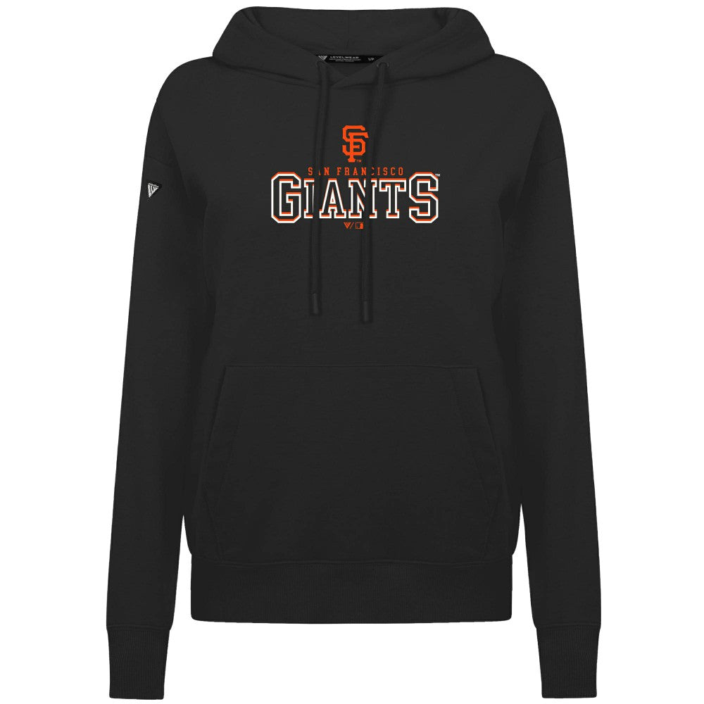 San Francisco Giants Levelwear Women's Adorn Journey Hoodie Black