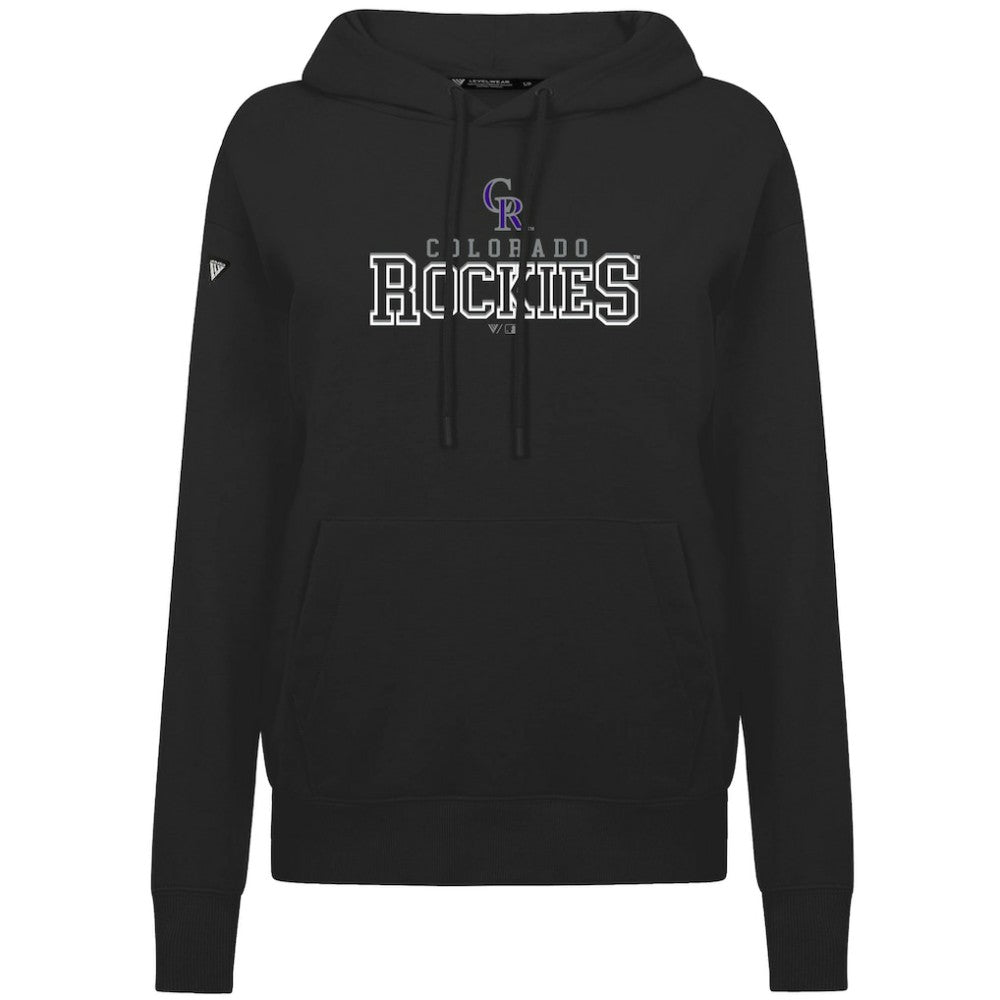 Colorado Rockies Levelwear Women's Adorn Journey Hoodie Black