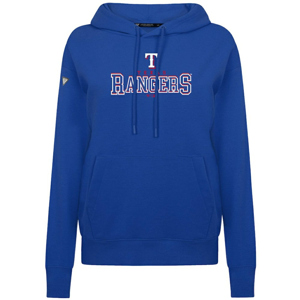 Texas Rangers Levelwear Women's Adorn Journey Hoodie Royal