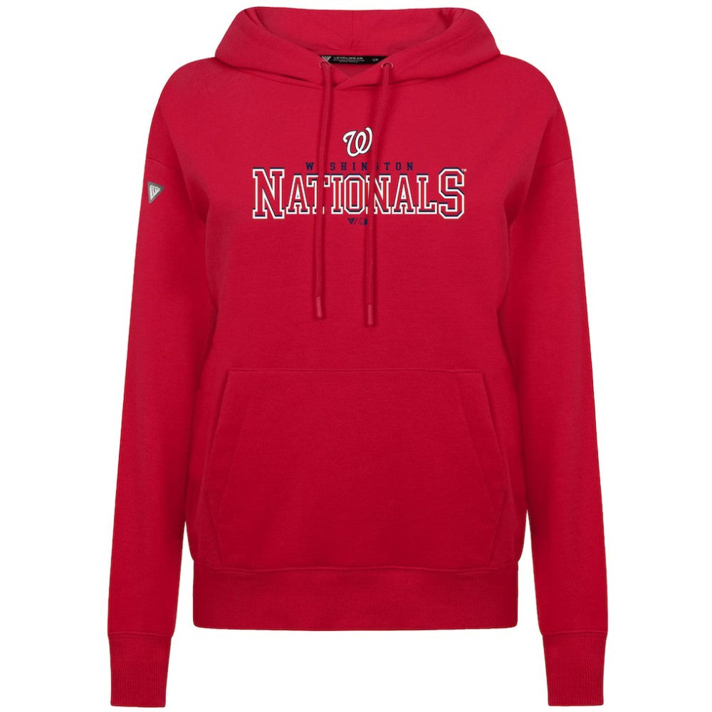 Washington Nationals Levelwear Women's Adorn Journey Hoodie Red