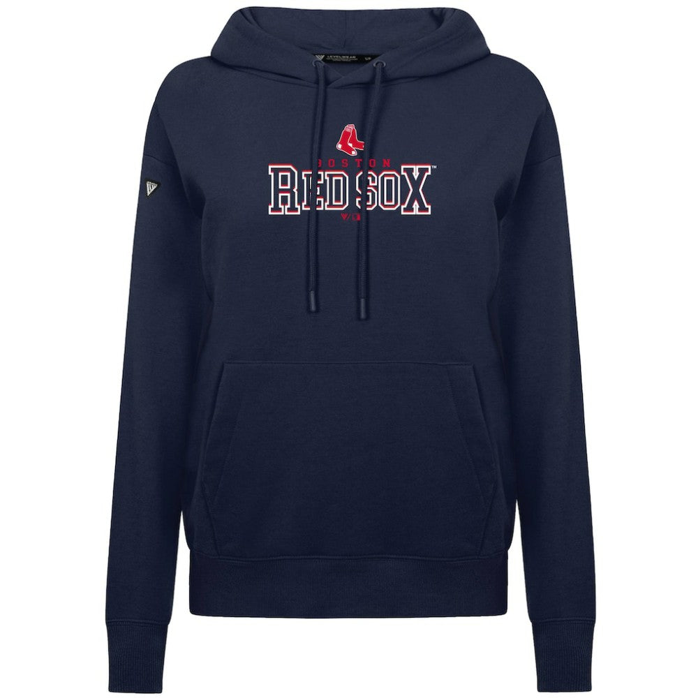 Boston Red Sox Levelwear Women's Adorn Journey Hoodie Navy