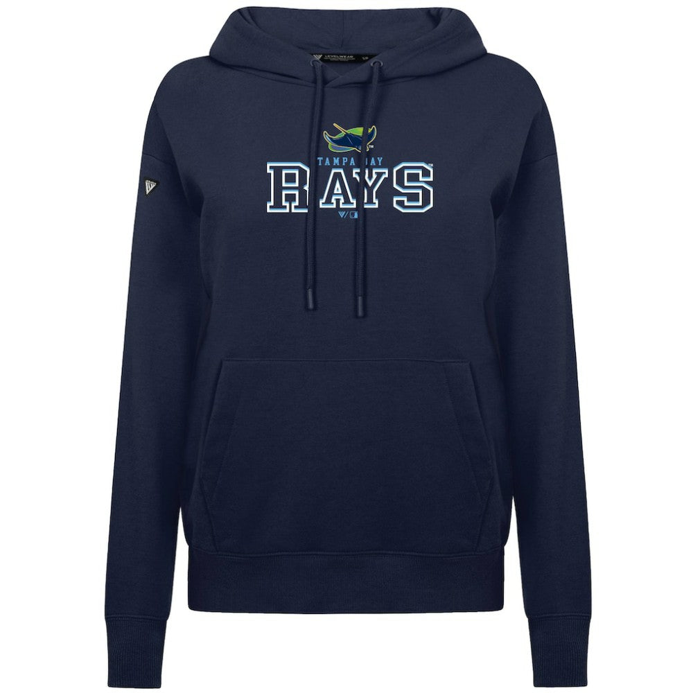Tampa Bay Rays Levelwear Women's Adorn Journey Hoodie Navy